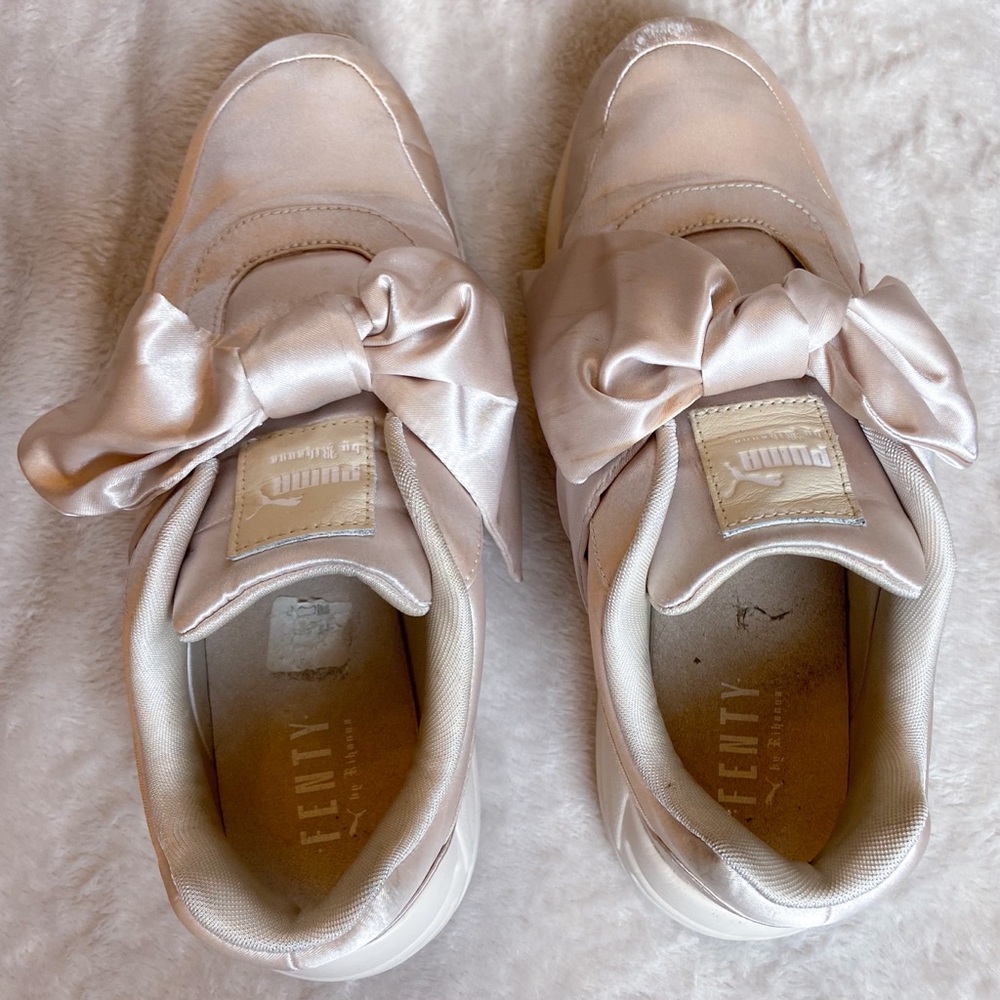 Fenty by Rhianna Puma bow sneakers pink tint - Picture 6 of 7